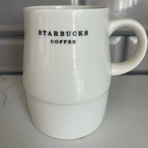 Starbucks | Dining | Starbucks Large Barrel Cream Mug Rare Unsigned |  Poshmark